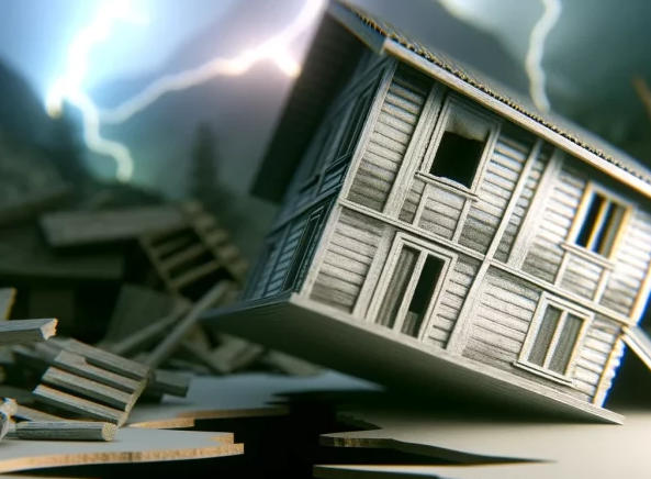 지진으로 인한 집이 기울어지는 꿈은 무슨 뜻인가요? 꿈과 해석