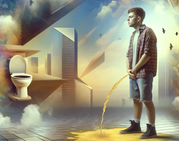 몸에 소변이 묻는 꿈은 무슨 뜻인가요? 꿈과 해석