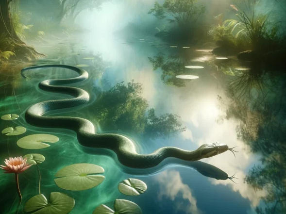물뱀 꿈은 무슨 뜻인가요? 꿈과 해석