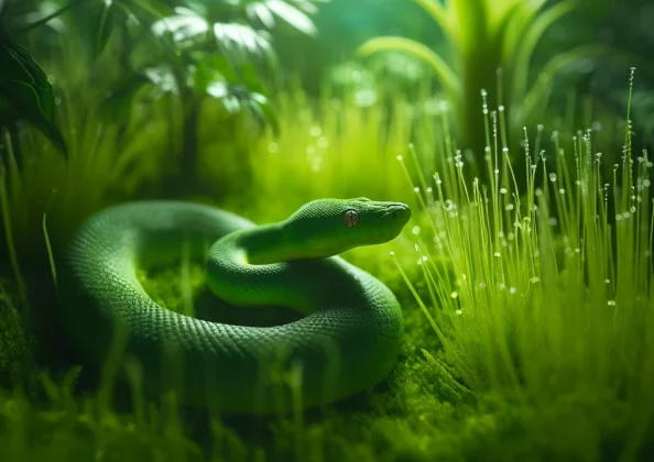 초록색 뱀을 꿈꾼다는 것은 무슨 의미일까요? 꿈과 해석